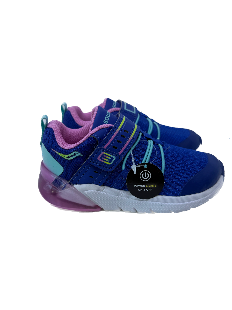 Saucony Girls Blue Light Up Sneakers Size: Little Kid 6.5 Blue Light Up