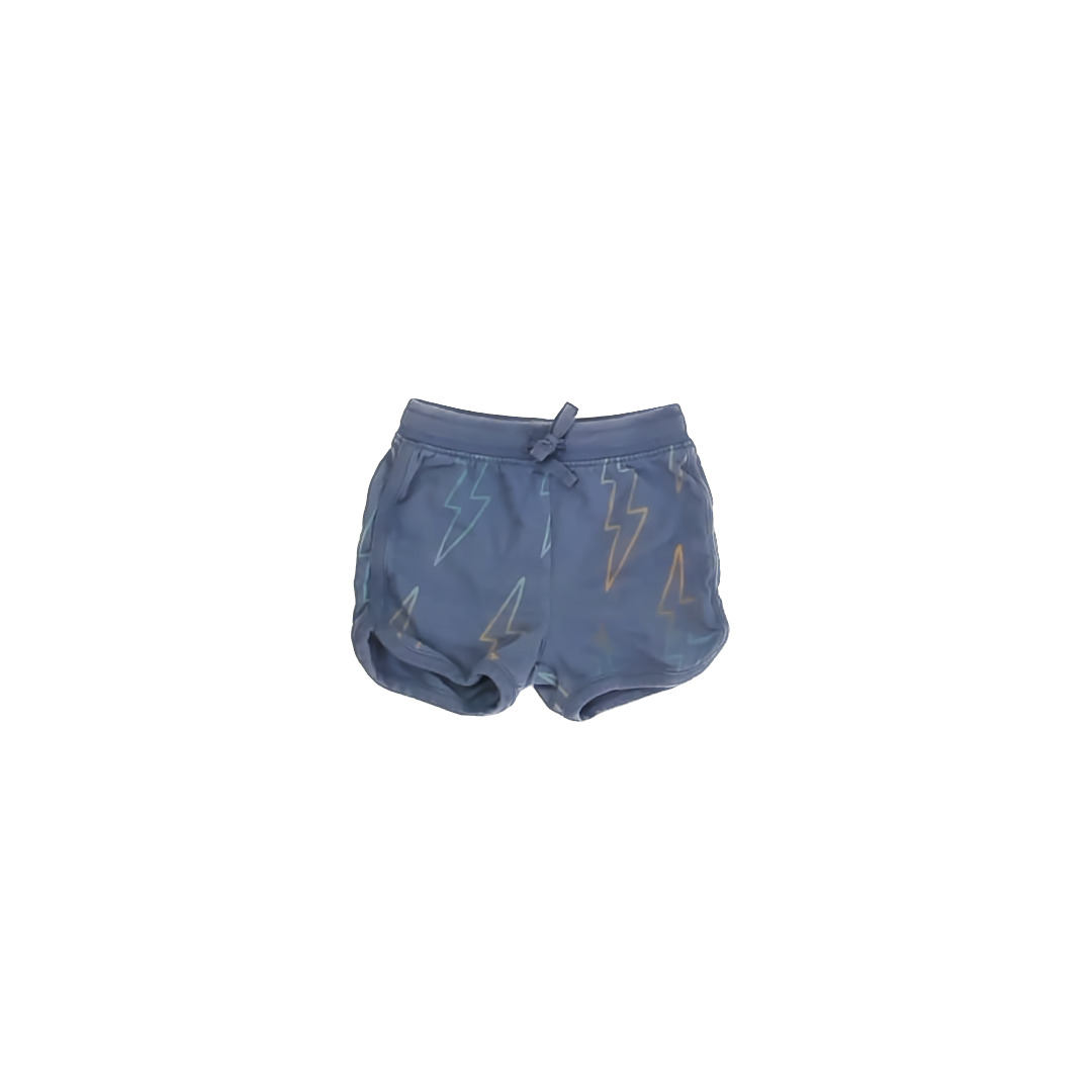 Tea Collection Boys Blue Lightning Bolts Shorts Size: 2T Blue Lightning Bolts