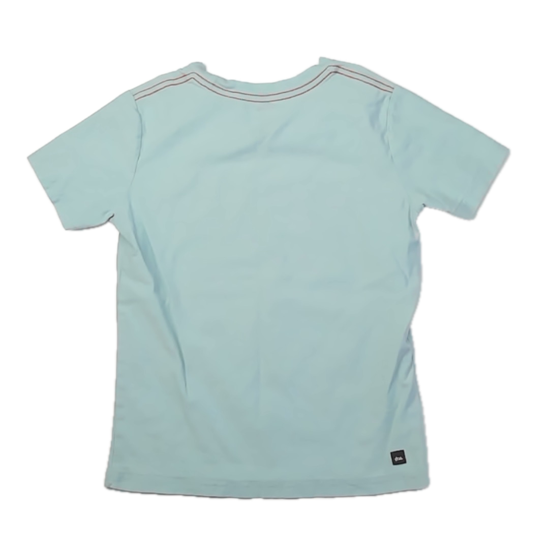 Tea Collection Boys Blue Lion T-Shirt Size: 8 Years Blue Lion