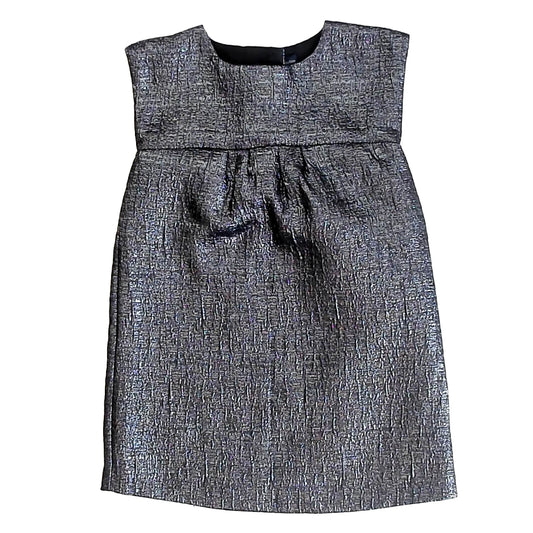 Gap Girls Blue Metallic Dress Size: 3T Blue Metallic