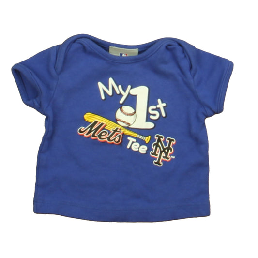 Genuine Merchandise Unisex Blue Mets T-Shirt Size: 3-6 Months Blue Mets