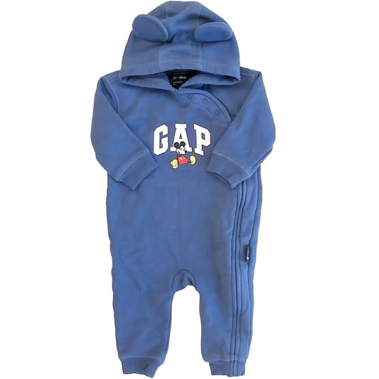 Gap Boys Blue Mickey Long Sleeve Outfit Size: 6-12 Months Blue Mickey