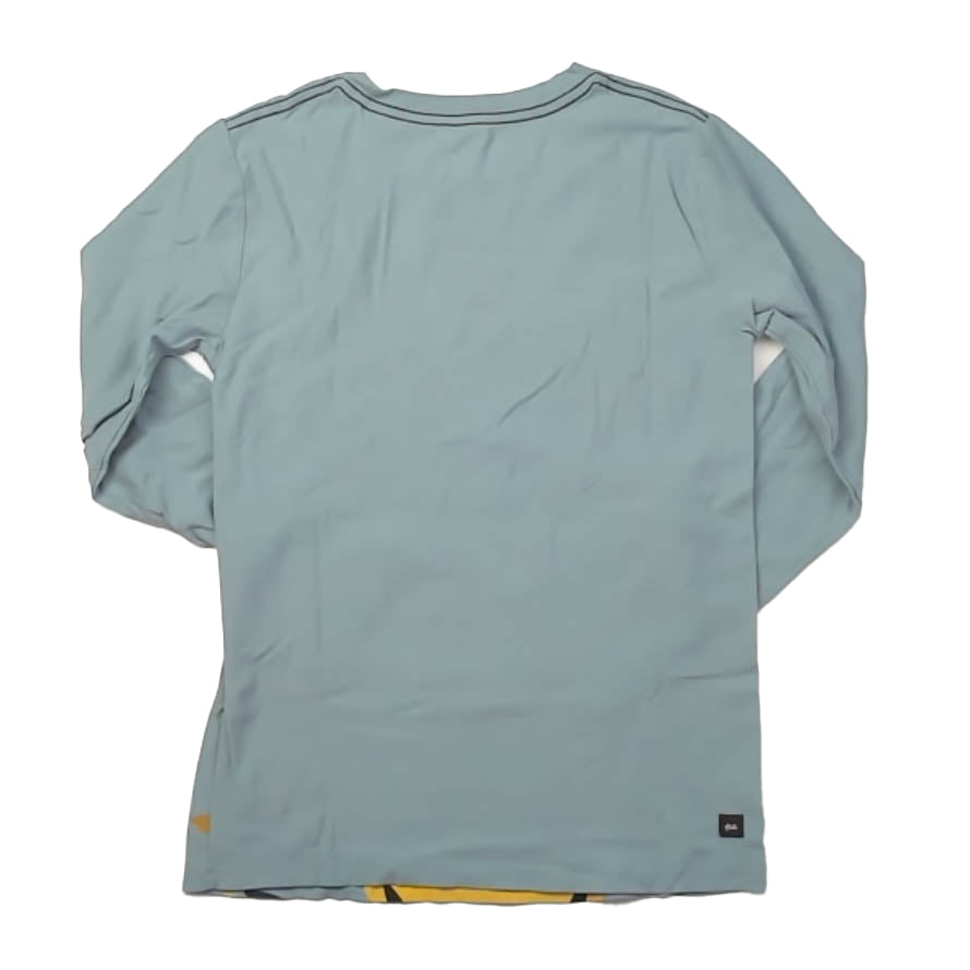 Tea Collection Boys Blue Mountain Long Sleeve T-Shirt Size: 12 Years Blue Mountain
