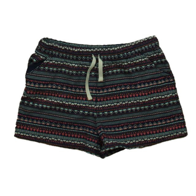 Carter's Girls Blue Multi Shorts Size: 10 Years