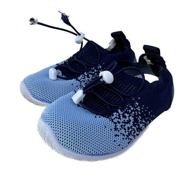 Unknown Unisex Blue Navy Ombre Shoes Size: 153 (8.5T-9T) Blue Navy Ombre