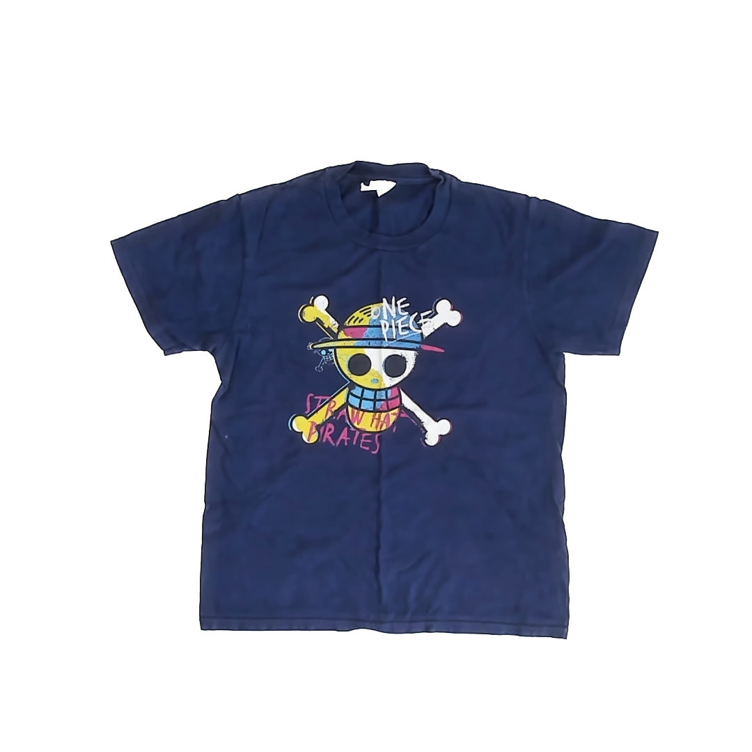 One Piece Boys Blue | One Piece T-Shirt Size: M (9-10 Years) Blue | One Piece