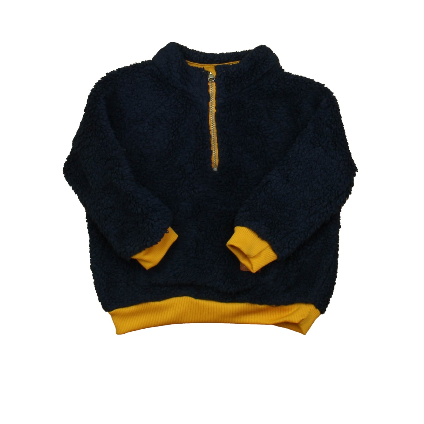 7 for all Mankind Boys Blue | Orange Fleece Size: 18 Months