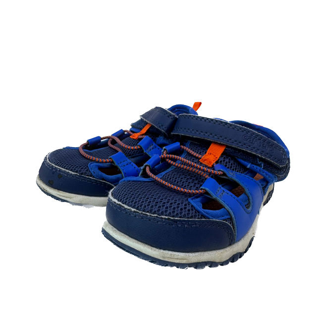 Carter's Boys Blue | Orange Sandals Size: 11 Toddler Blue | Orange