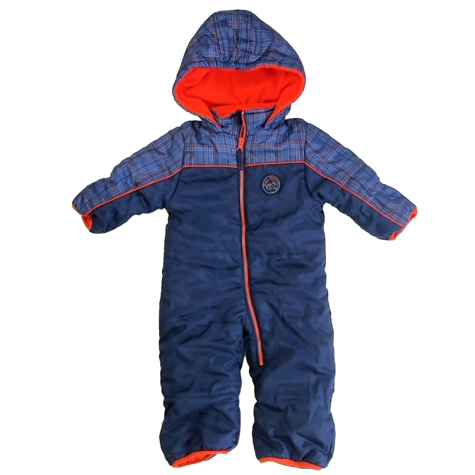 Baby Xtreme Boys Blue | Orange Snowsuit Size: 12 Months Blue | Orange
