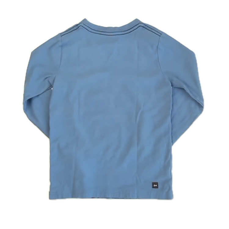 Tea Collection Boys Blue Panda Long Sleeve T-Shirt Size: 6 Years Blue Panda