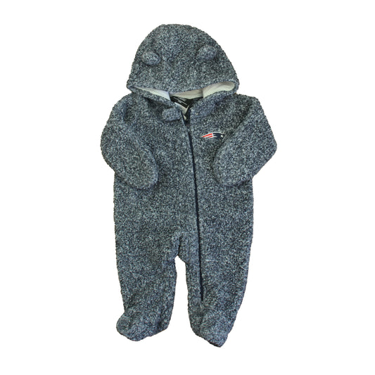 NFL Boys Blue Patriots Long Sleeve Outfit Size: 0-3 Months Blue Patriots