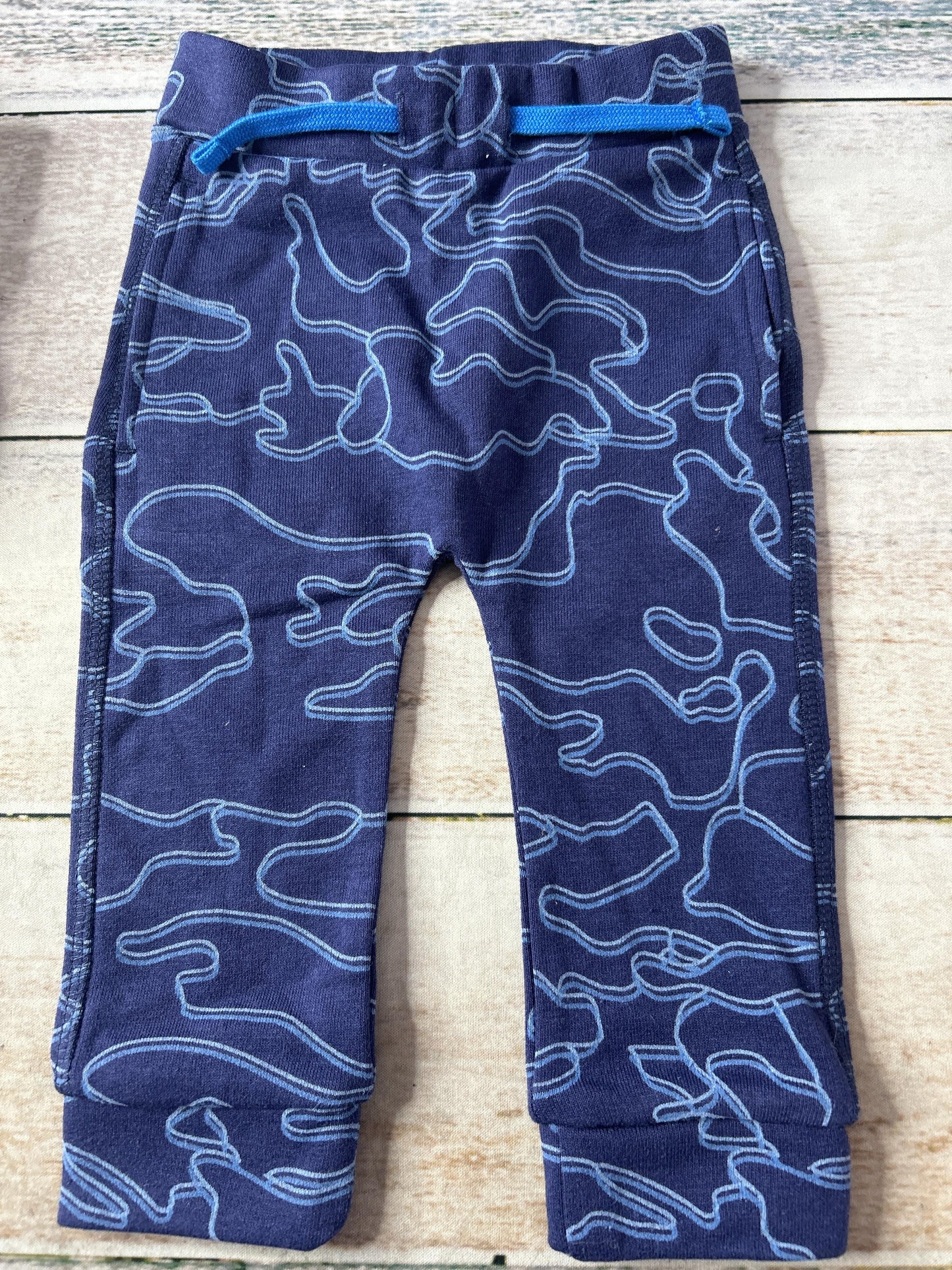 Rockets of Awesome Boys Blue | Pattern Pants Size: 3-6 months Blue | Pattern