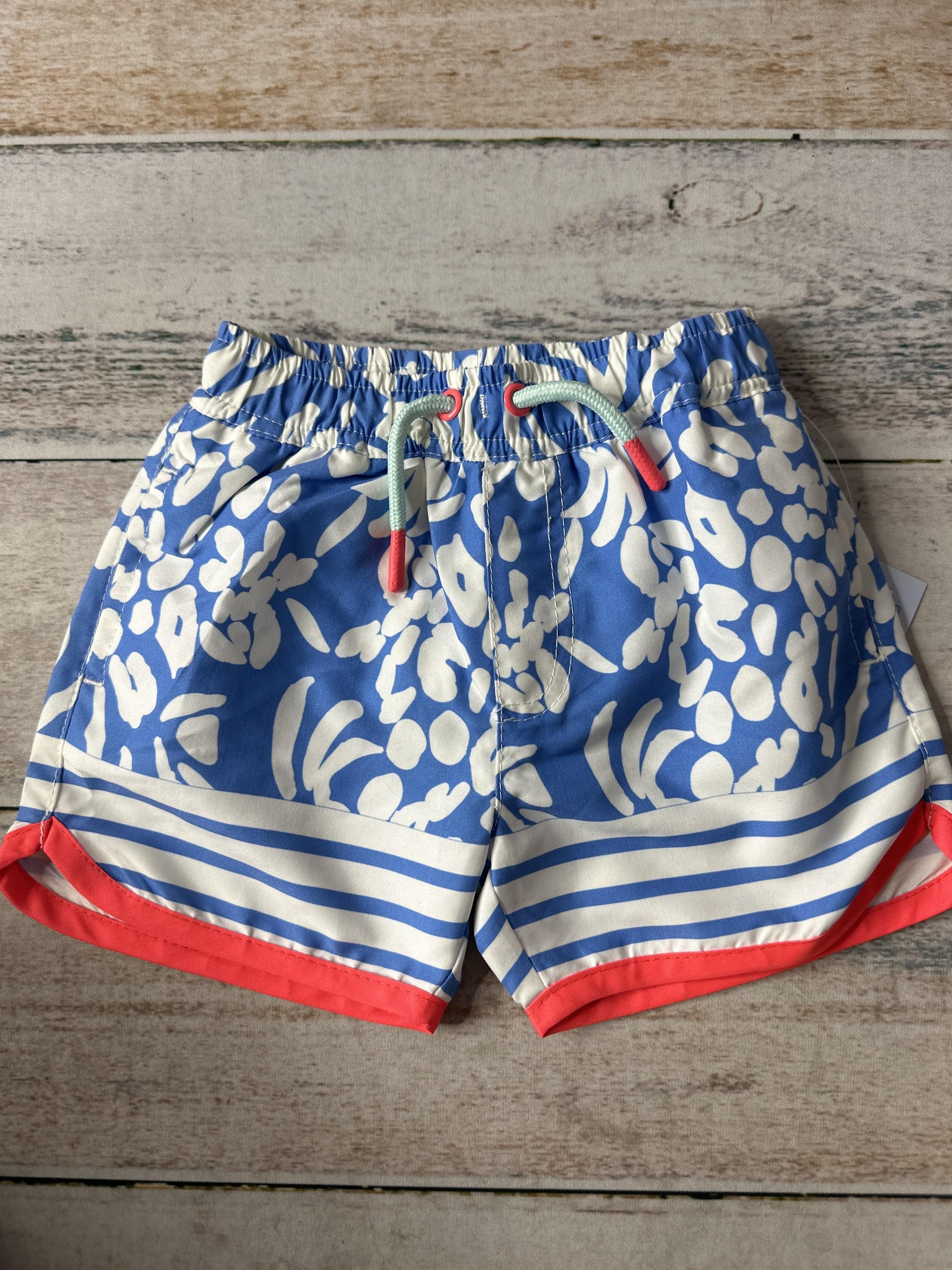 Rockets of Awesome Boys Blue | Pattern Trunks Size: 3-6 months Blue | Pattern