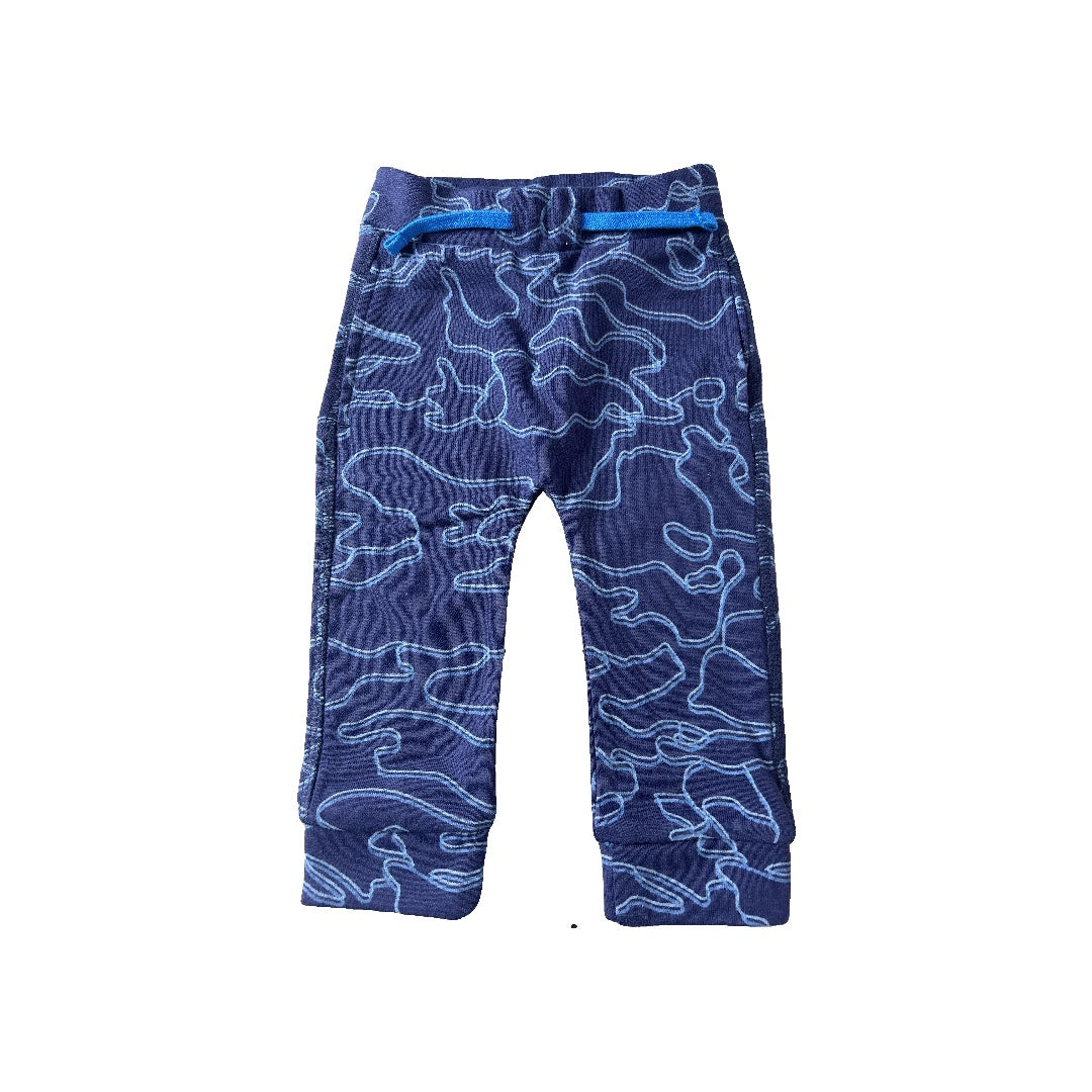 Rockets of Awesome Boys Blue | Pattern Pants Size: 3-6 months Blue | Pattern