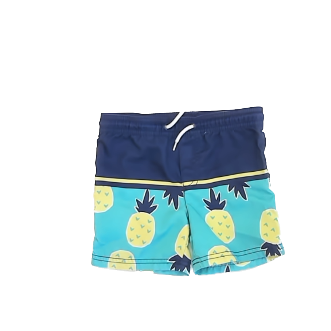 Carter's Boys Blue | Pineapple Trunks Size: 2T Blue | Pineapple