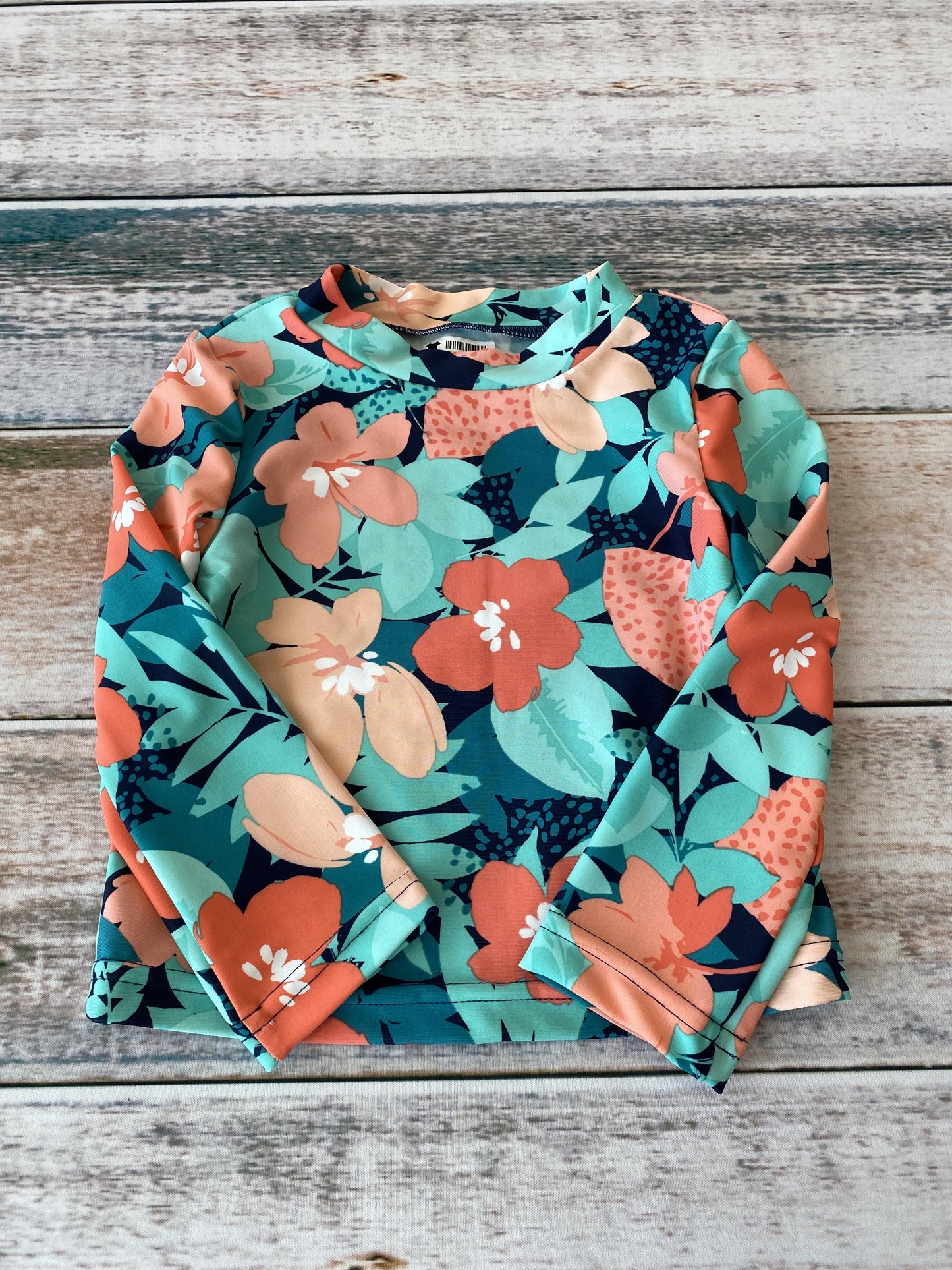 Carters Girls Blue | Pink floral Swimwear Size: 18 months Blue | Pink floral