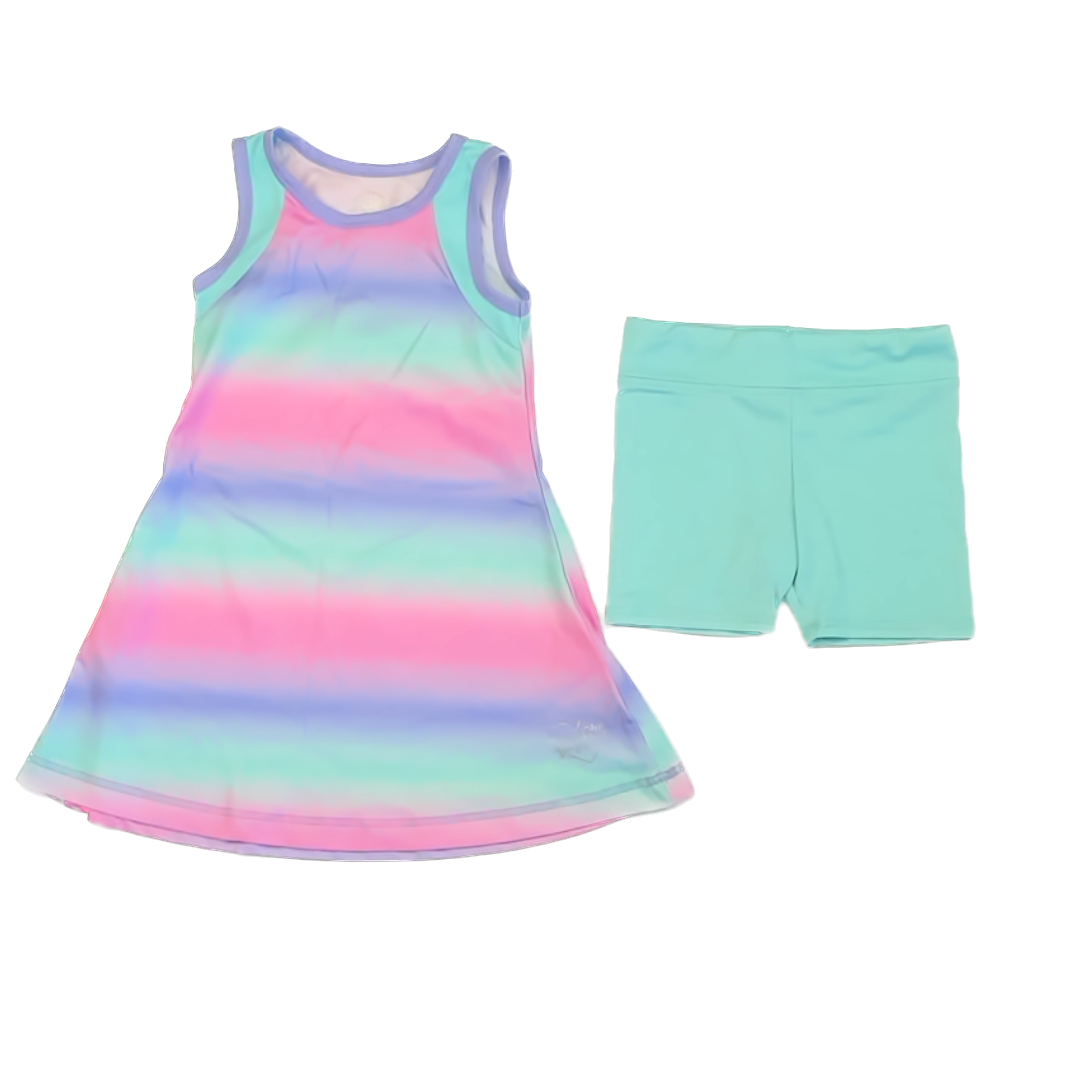 Body Glove Girls Blue | PInk | Purple Tie Dye Apparel Sets Size: 4T Blue | PInk | Purple Tie Dye
