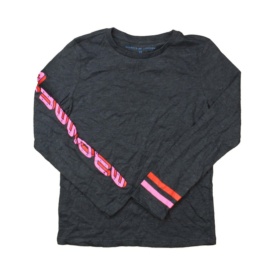 Rockets Of Awesome Girls Blue | Pink | Red Long Sleeve T-Shirt Size: 12 Years Blue | Pink | Red