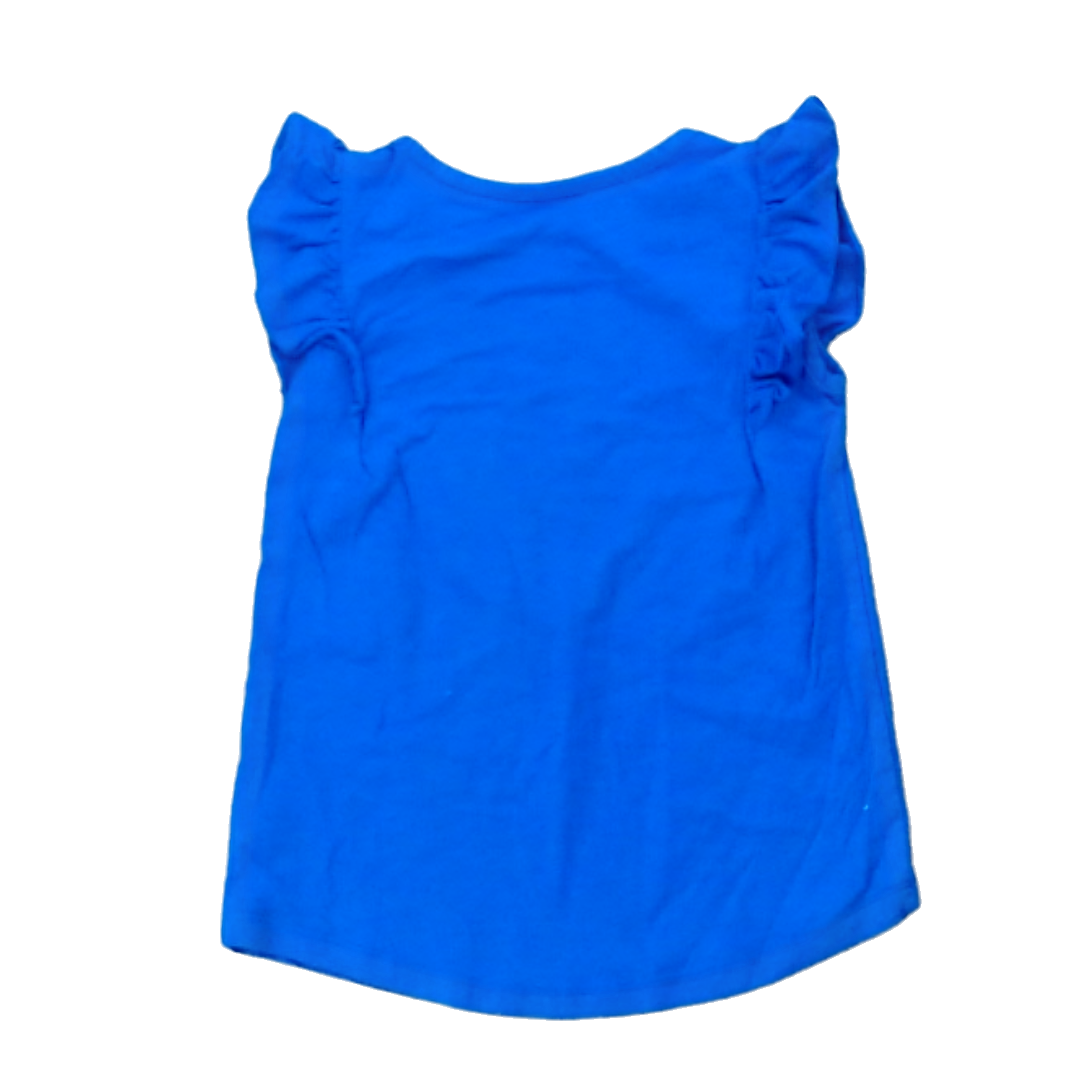 Rockets Of Awesome Girls Blue | Pink Smoothies Short Sleeve Shirt Size: 5T - 10 Years Blue | Pink Smoothies