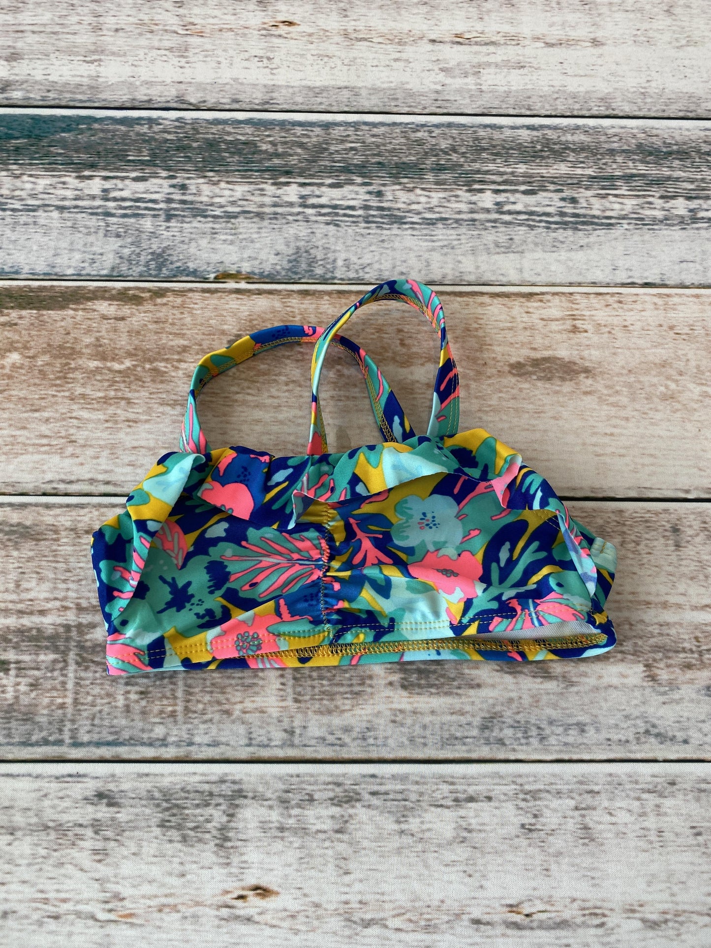 Cat & Jack Girls Blue | pink | Yellow Swimwear Size: 3T Blue | pink | Yellow