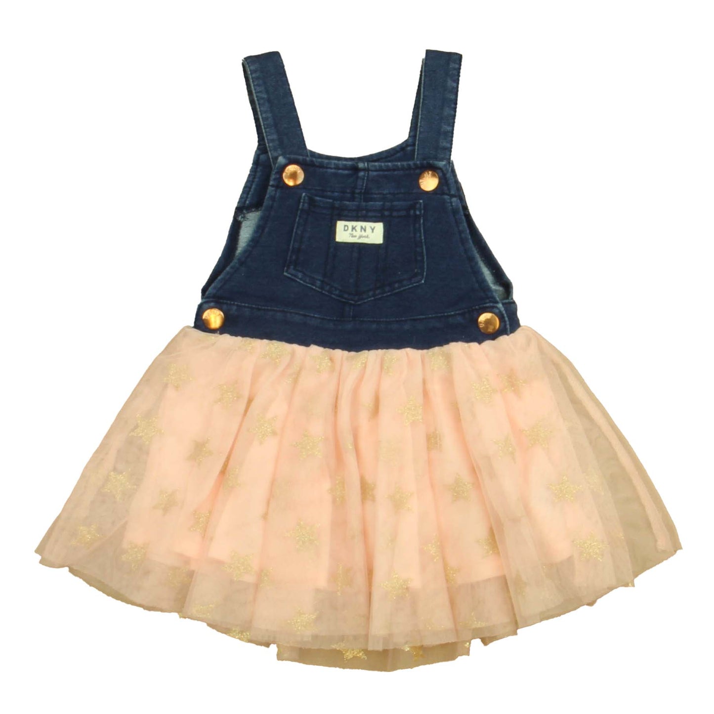 DKNY Girls Blue | Pink Jumper Size: 2T Blue | Pink