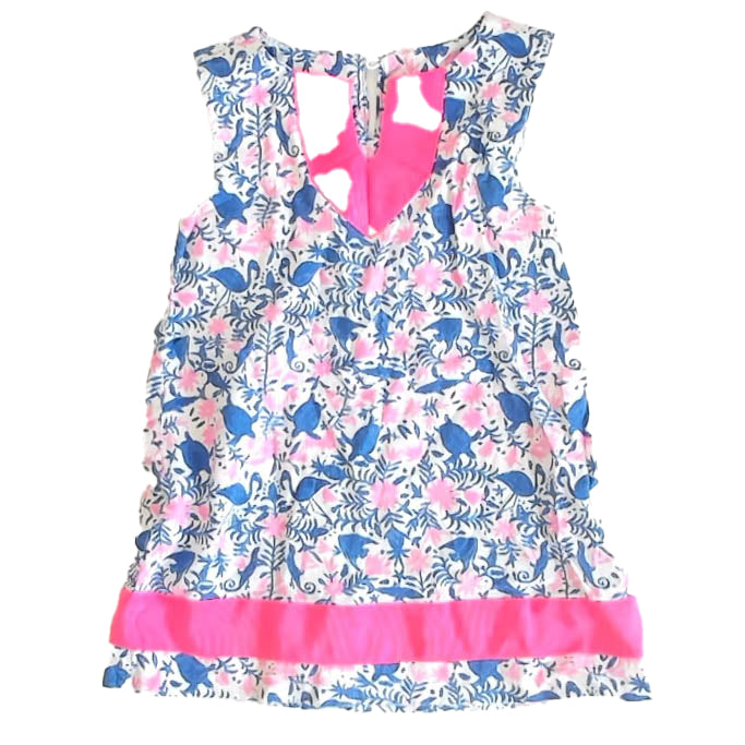 Vineyard Vines Girls Blue | Pink Dress Size: 2T Blue | Pink