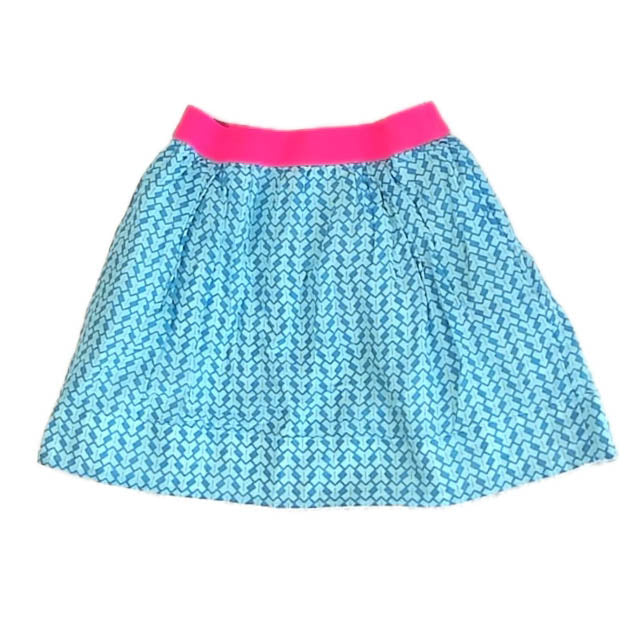 Crewcuts Girls Blue | Pink Skirt Size: 4-5T Blue | Pink