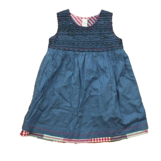 Tea Girls Blue | Pink Dress Size: 3T