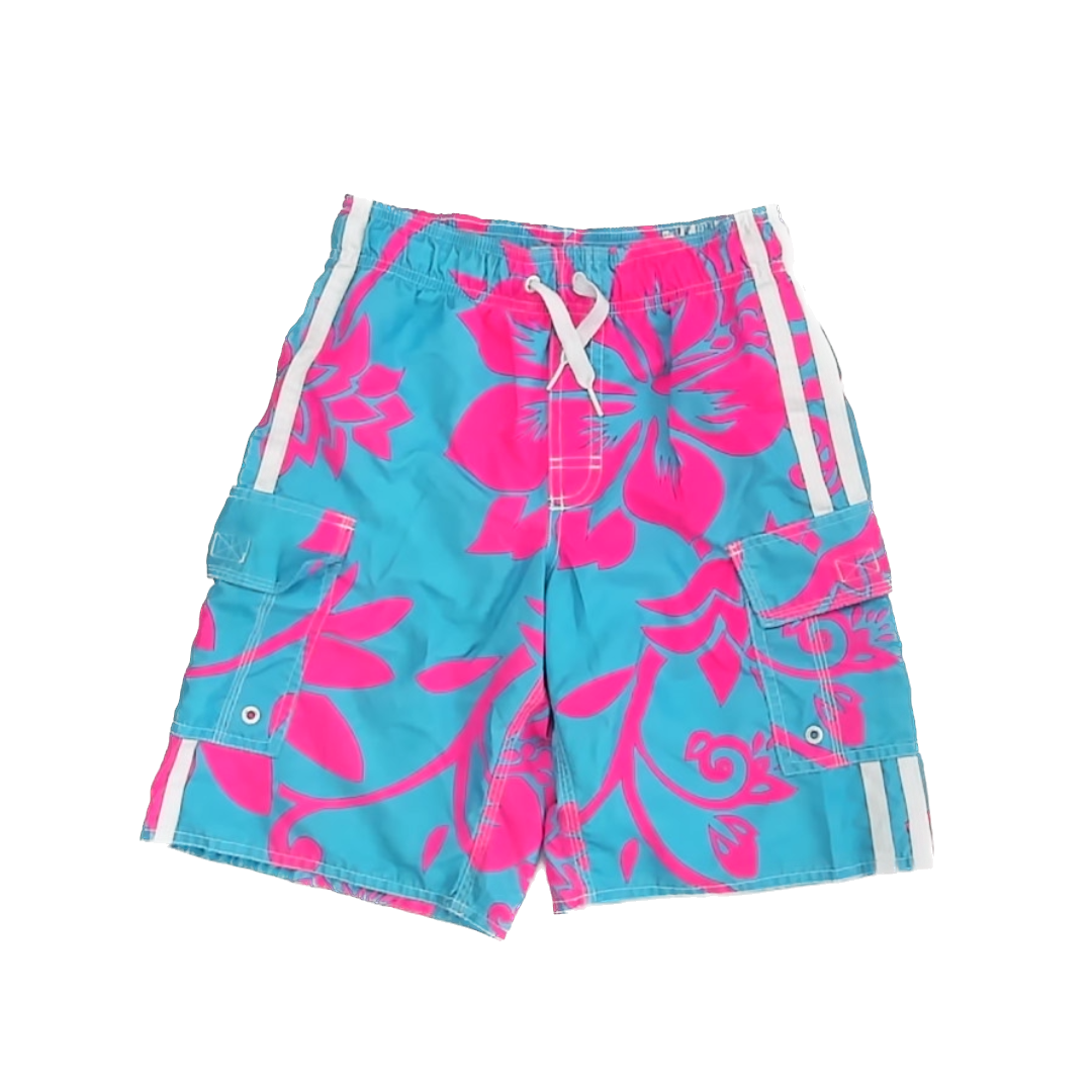 Old Navy Boys Blue | Pink Trunks Size: 8 Years Blue | Pink