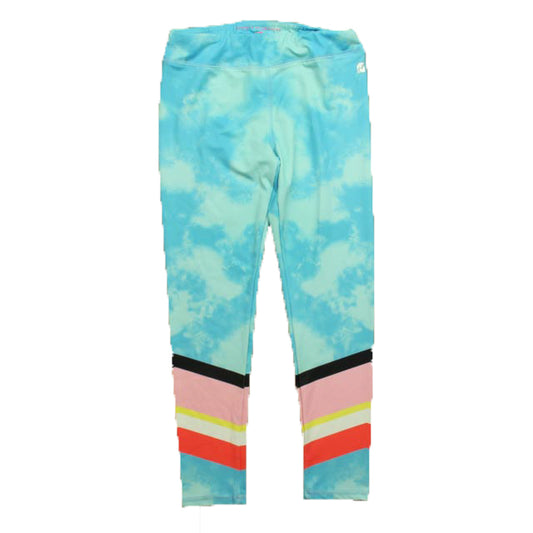 Rockets Of Awesome Girls Blue | Pink Leggings Size: 12 Years