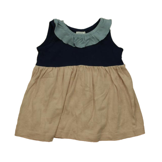 Hanna Andersson Girls Blue | Pink Tank Top Size: 12-18 Months Blue | Pink