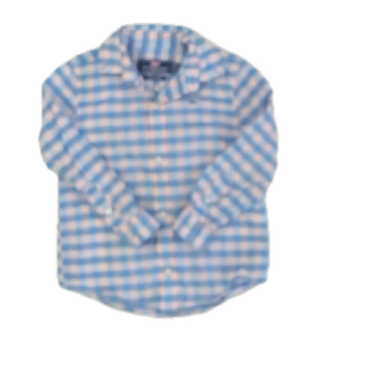 Vineyard Vines Boys Blue | Pink Button Down Long Sleeve Size: 3T Blue | Pink