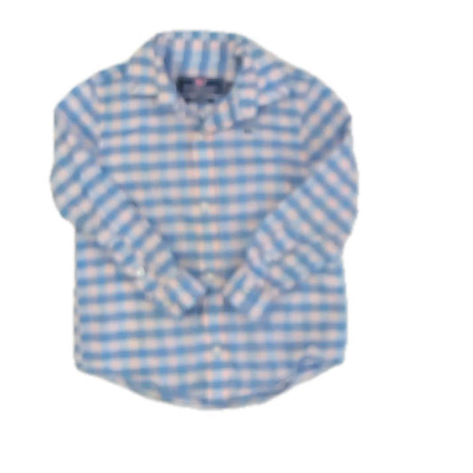 Vineyard Vines Boys Blue | Pink Button Down Long Sleeve Size: 3T Blue | Pink