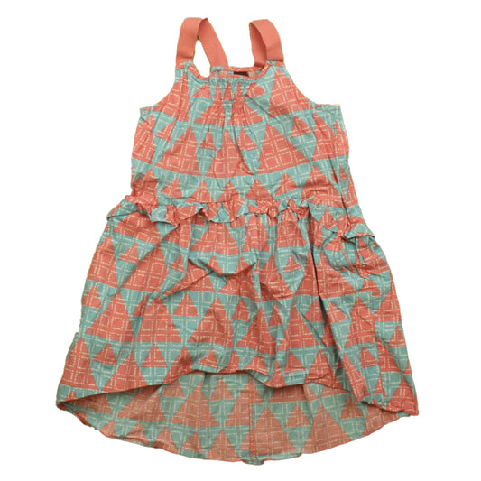 Tea Girls Blue | Pink Dress Size: 5T Blue | Pink