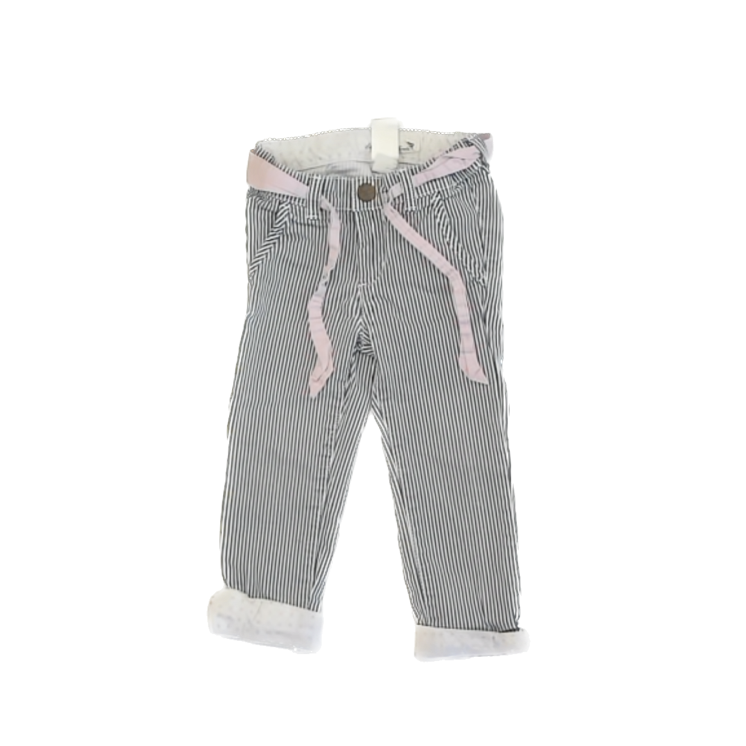 L.O.G.G. Girls Blue Pinstripe Jeans Size: 2-3T Blue Pinstripe