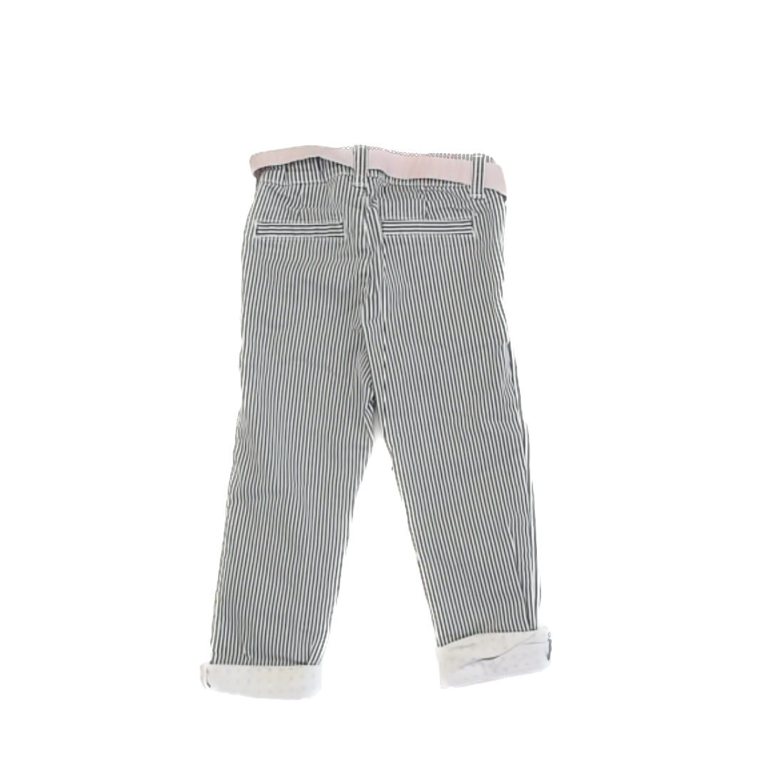 L.O.G.G. Girls Blue Pinstripe Jeans Size: 2-3T Blue Pinstripe