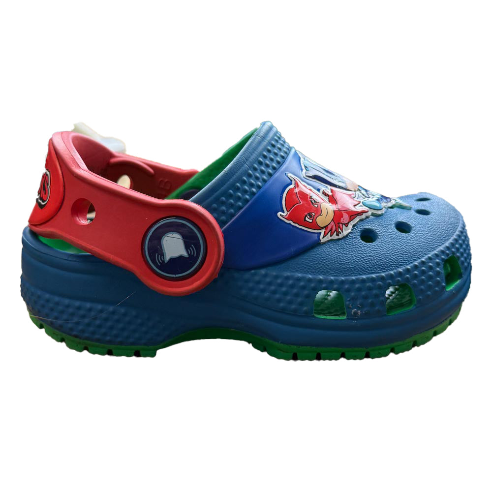 Crocs Girls Blue PJ Masks Sandals Size: 4 Infant Blue PJ Masks