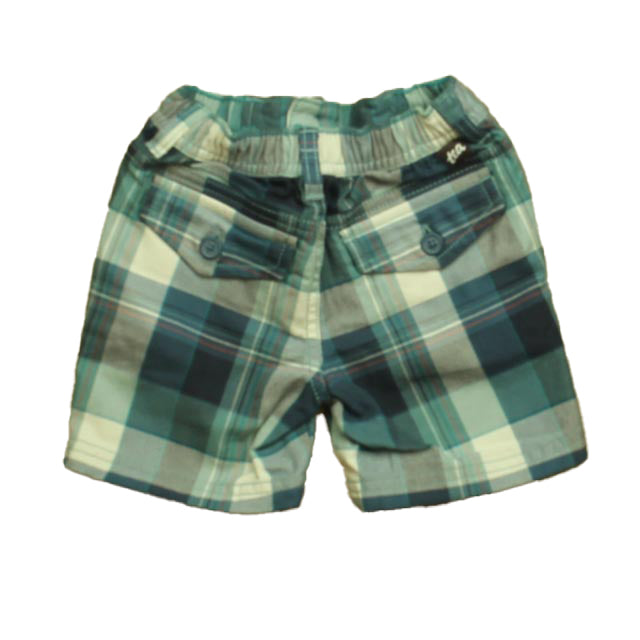 Tea Boys Blue Plaid Shorts Size: 2T
