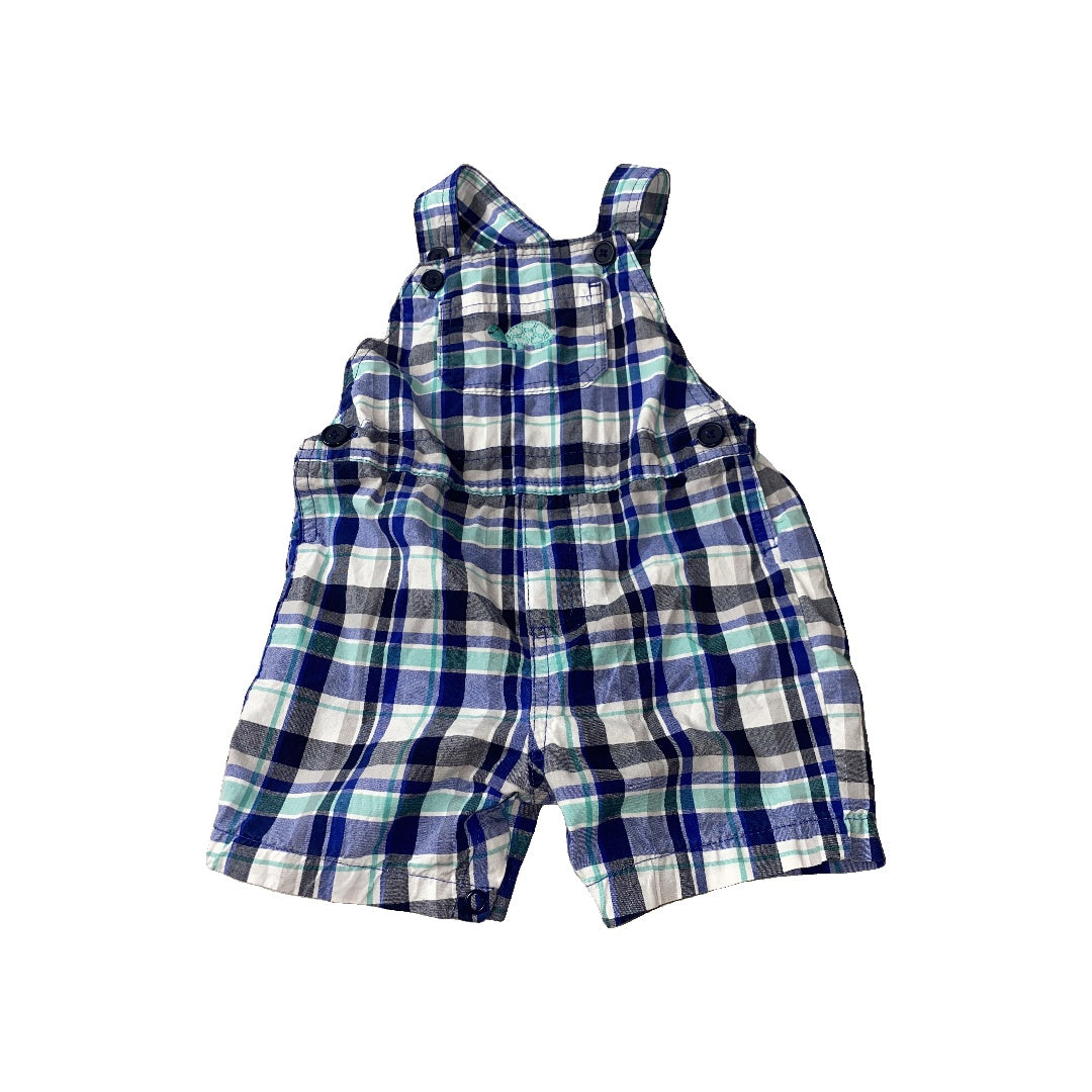 Carters Girls Blue | plaid Jumper Size: 12M Blue | plaid