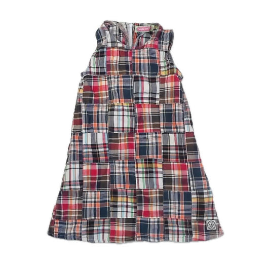 Sophie & Sam Girls Blue Plaid Dress Size: 5T Blue Plaid