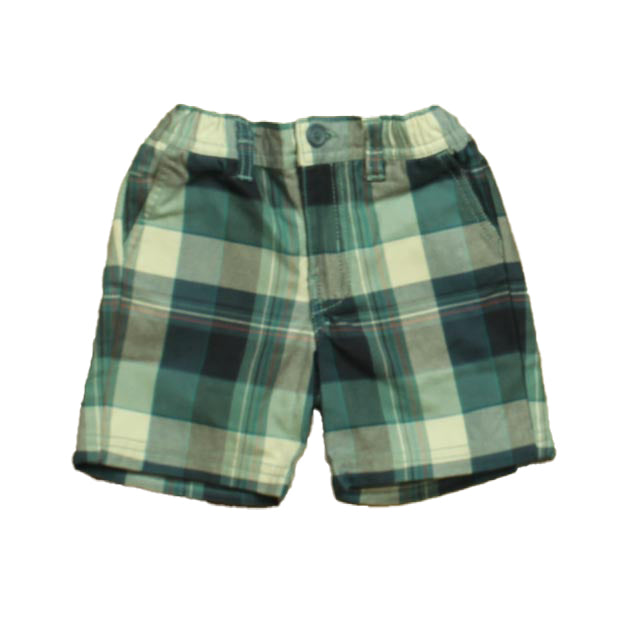 Tea Boys Blue Plaid Shorts Size: 2T