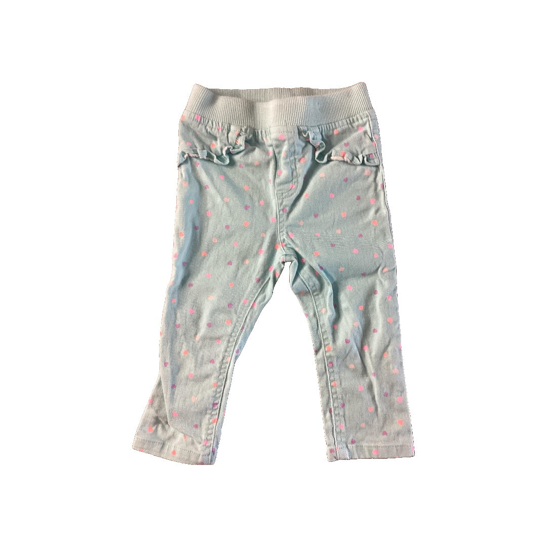 Girls Blue | polka dot Pants Size: 18 months Blue | polka dot