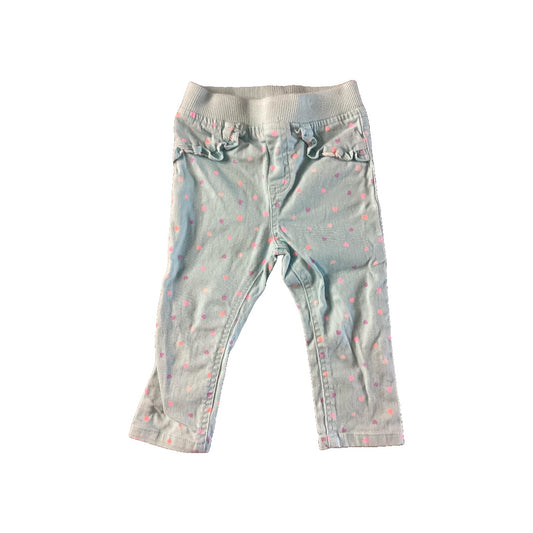 Girls Blue | polka dot Pants Size: 18 months Blue | polka dot