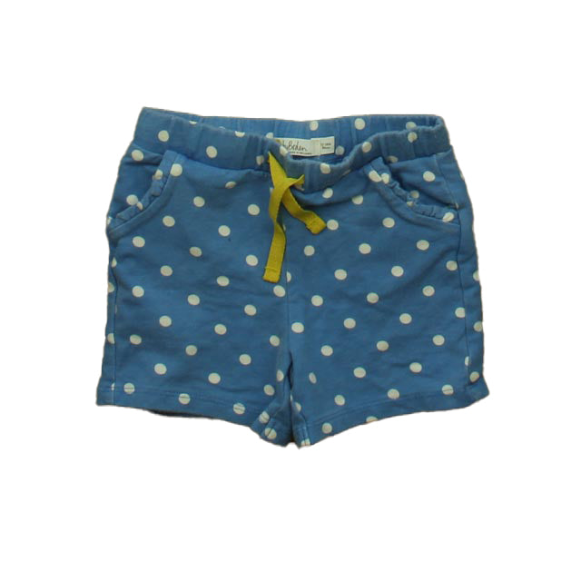 Boden Girls Blue Polka Dots | Giraffe Shorts Size: 12-18 Months Blue Polka Dots | Giraffe