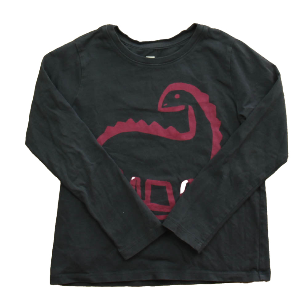 Tea Girls Blue | Purple Dino Long Sleeve T-Shirt Size: 6 Years Blue | Purple Dino
