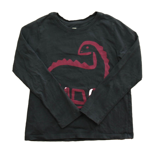 Tea Girls Blue | Purple Dino Long Sleeve T-Shirt Size: 6 Years Blue | Purple Dino