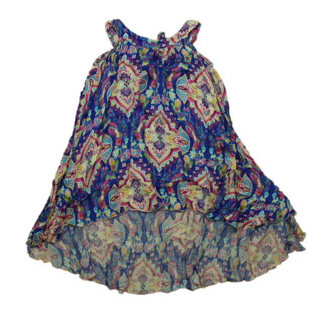 Mia Bella Girls Girls Blue | Purple Dress Size: 2-3T Blue | Purple