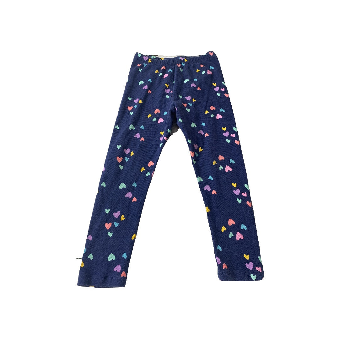 Cat & Jack Girls Blue | Rainbow | Hearts Pants Size: 3T Blue | Rainbow | Hearts