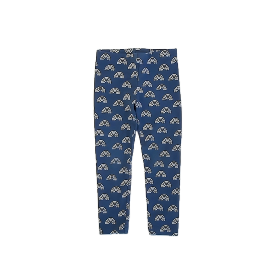 Tea Collection Girls Blue Rainbows Leggings Size: 4T Blue Rainbows