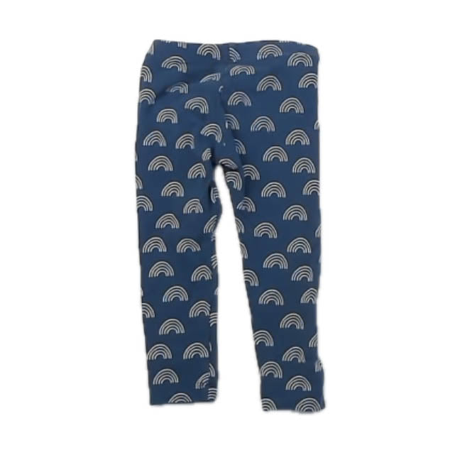Tea Collection Girls Blue Rainbows Leggings Size: 18-24 Months Blue Rainbows